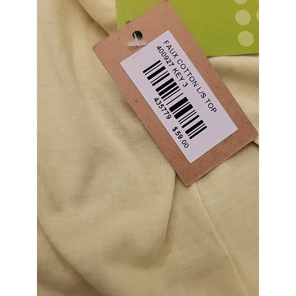 Title Nine Women's sz Large Notton‎ Long Sleeve top